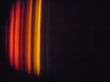 Spektroskopia gazów - Część spektrum świecącego neonu